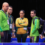 03.06.23 - Competição de tênis de mesa no Parapanamericano de Jovens Bogotá 2023. Centro de Alto Rendimiento, Bogotá, Colômbia. Foto: Marcello Zambrana/CPB