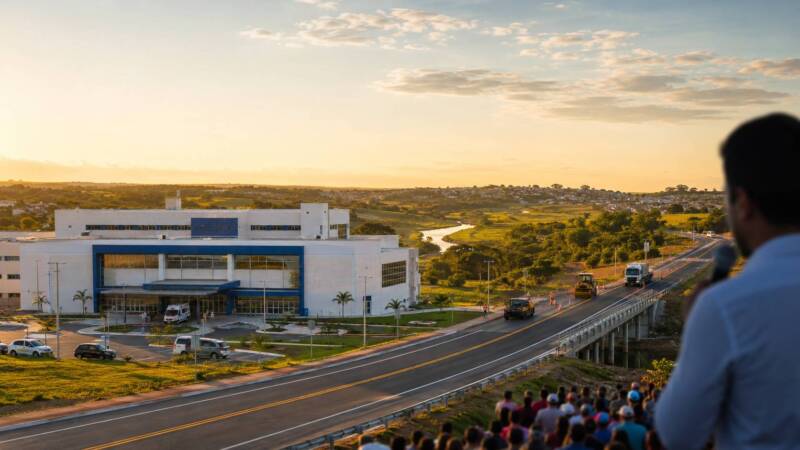 No Extremo Sul, ACM Neto esbarra nas obras de Jerônimo e fica no discurso das promessas