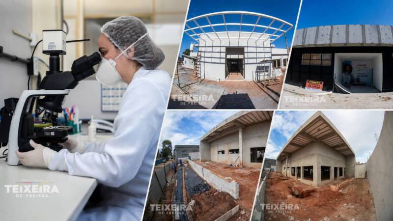 Saúde de Teixeira de Freitas avança com novas UBS, ampliação do LACEN e reforma do Hospital Municipal