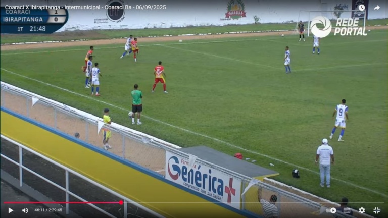 Coaraci vence e se isola na liderança 01 (Rede Portal)